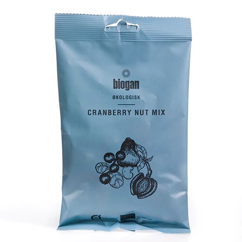 Cranberry Nut Mix øko    100 Gram