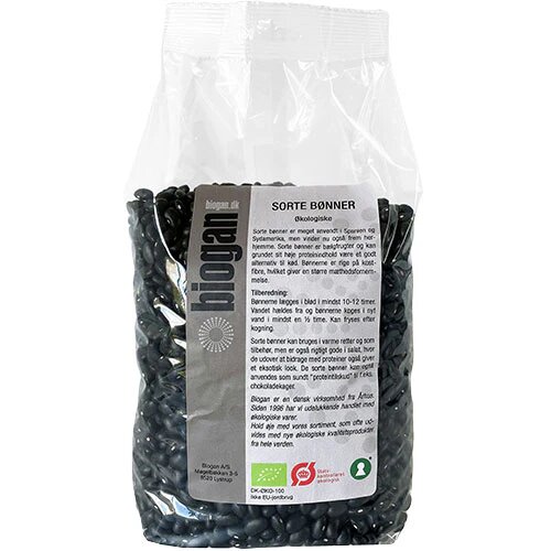 Sorte Bønner øko    1 Kg