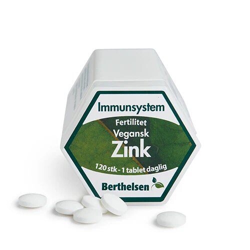 Zink 20 Mg  H  Berthelsen   120 Tabletter