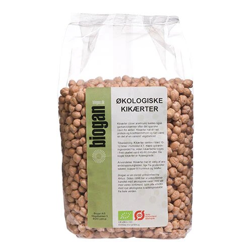 Kikærter økologiske   1 Kg