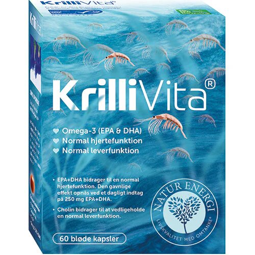 Krillivita   Krillolie  500 Mg   60 Kapsler