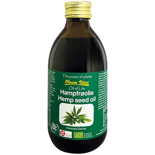 Hampefrøolie ø Oil Of Life   250 Ml