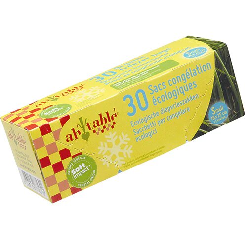 Fryseposer Af Bioplastik 30 Stk 1l   1 Pk