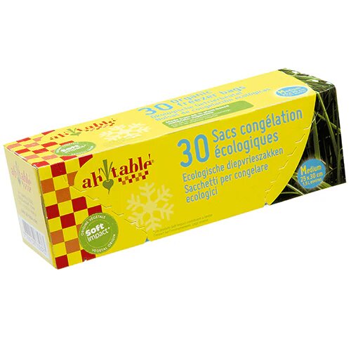 Fryseposer Af Bioplastik 30 Stk 2 5l   1 Pk