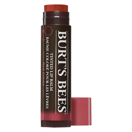 Lip Balm Farvet Red Dahlia Burt S Bees   4 25 G