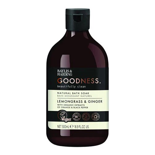 Badesæbe Lemongrass   Ginger Baylis   Harding Goodness   500 Ml