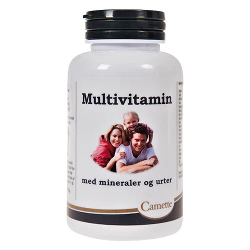 Camette Multivitamin Med Mineraler   120 Tab