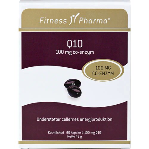 Q10 100 Mg Fitness Pharma   60 Kapsler