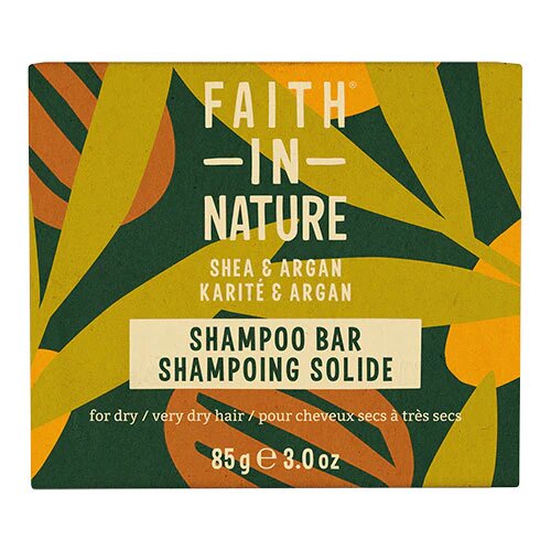 Faith In Nature Shampoo Bar Shea   Argan   85 G