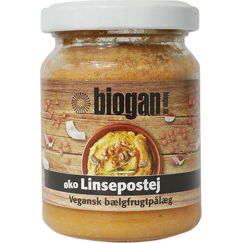 Biogan Linsepostej ø   115 G