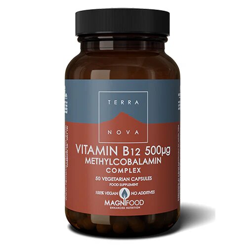 Terra Nova B12 Vitamin 500 Mcg   50 Kap