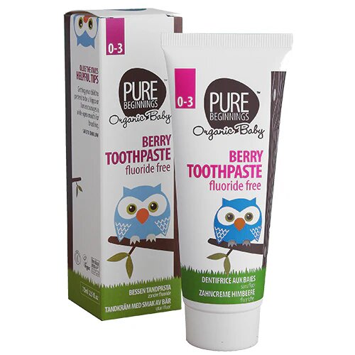 Pure Beginnings Berry Toothpaste 0 3 år   75 Ml