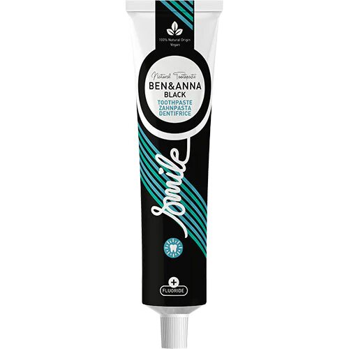 Ben   Anna Toothpaste Black   Fluoride   75 Ml