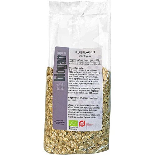 Rugflager øko    500 Gram