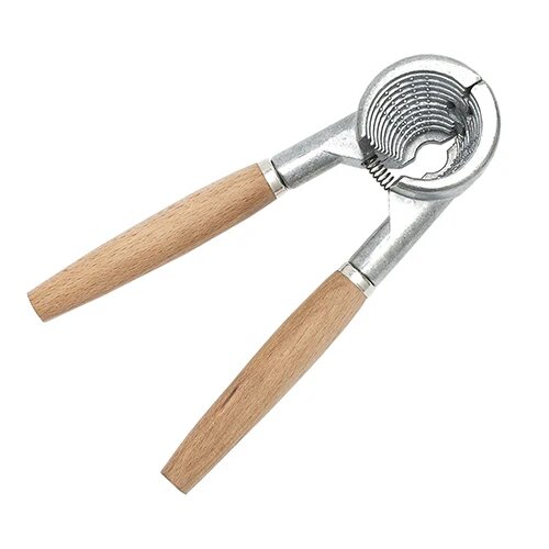 Nøddeknækker Metal M  Bøgetrægreb 19 Cm