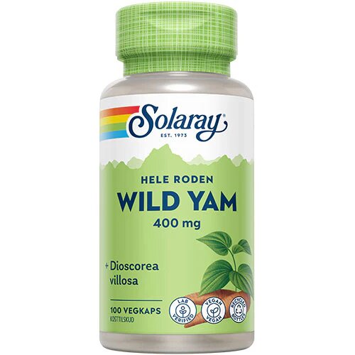 Wild Yam Root 400 Mg   100 Kapsler