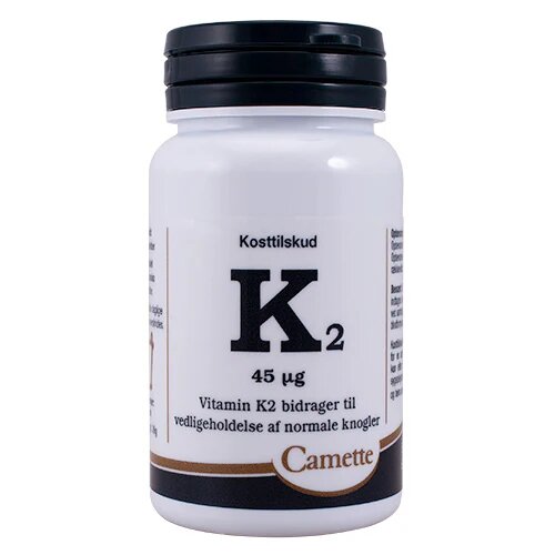 K2 Vitamin 45 Mcg    180 Tabletter