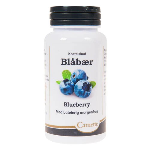 Blåbær   120 Tabletter