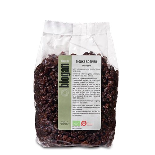 Rosiner Mørke øko    1 Kg