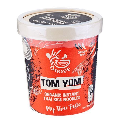 Instant Nudelsuppe Tom Yum økologisk   75 Gram