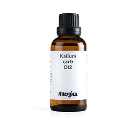 Allergica Kalium Carb D12 Bull 50 Ml - Homøopatisk Støtte