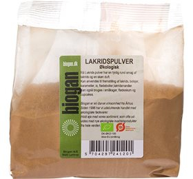 Økologisk Lakridspulver fra Biogan – Naturlig Sødemiddel