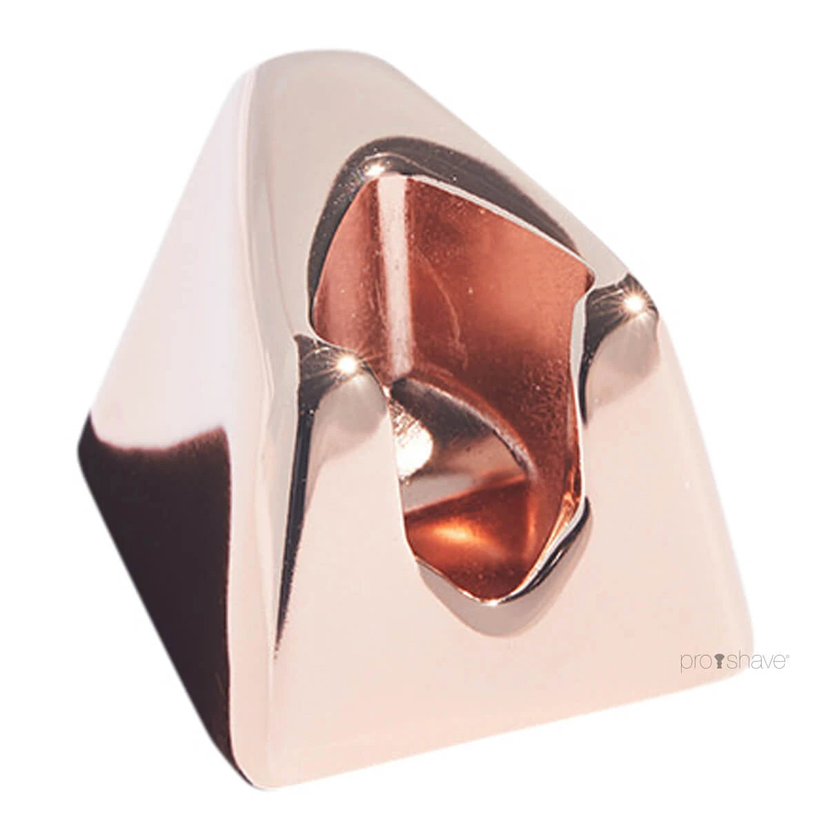 Leaf Shave Stand  The Leaf  Rose Gold