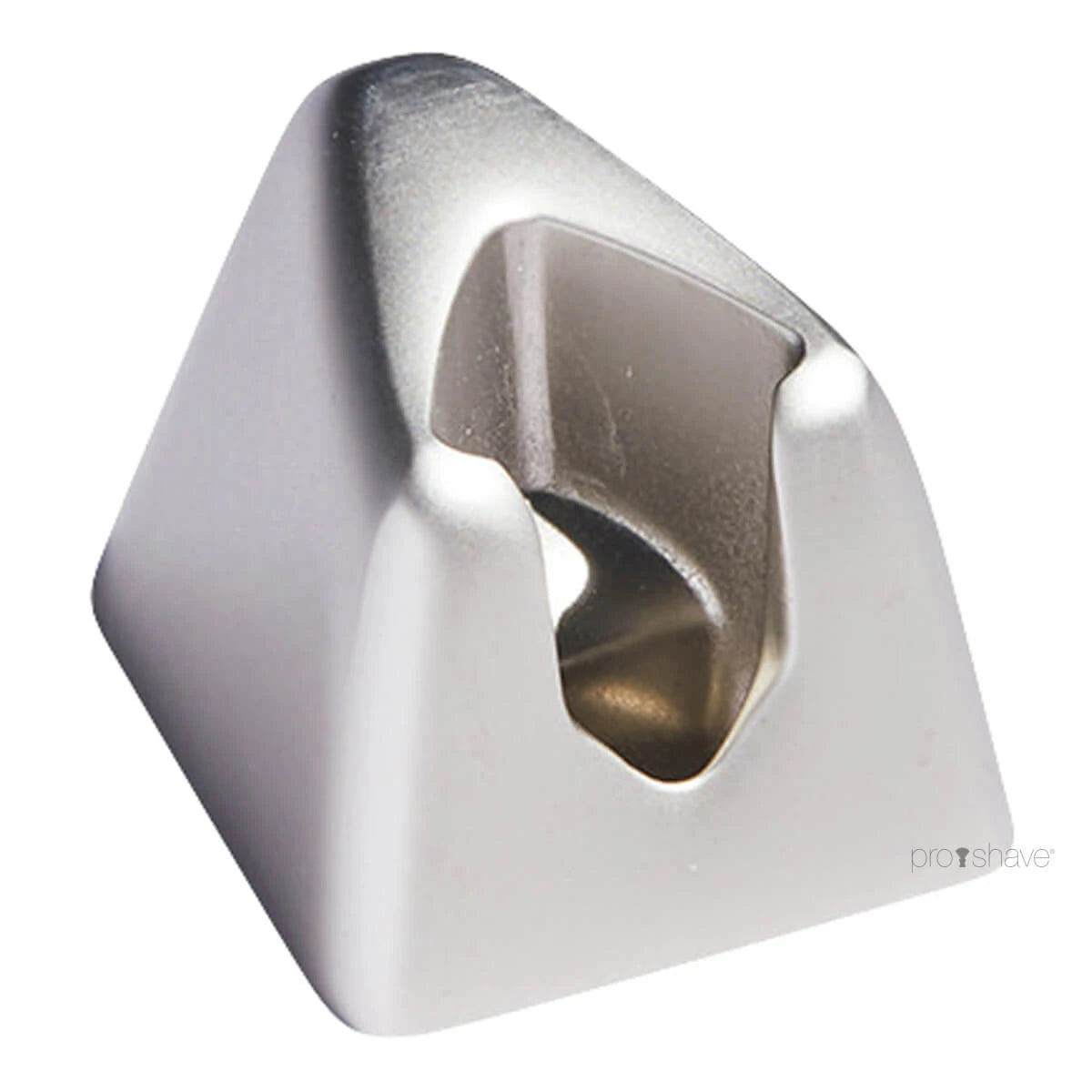 Leaf Shave Stand  The Leaf  Silver
