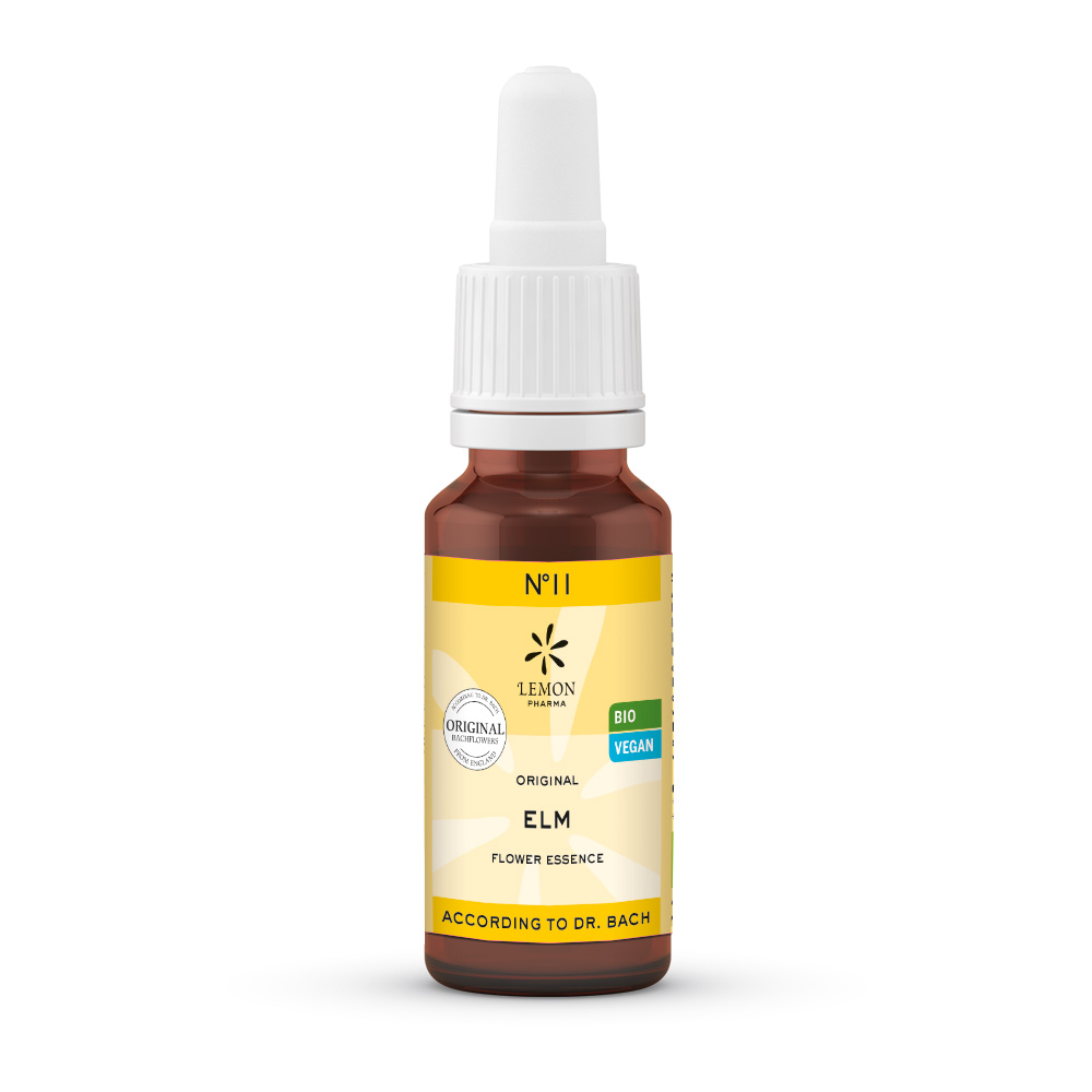 Bachblomster Elm Bull 20ml - Naturlig støtte til velvære