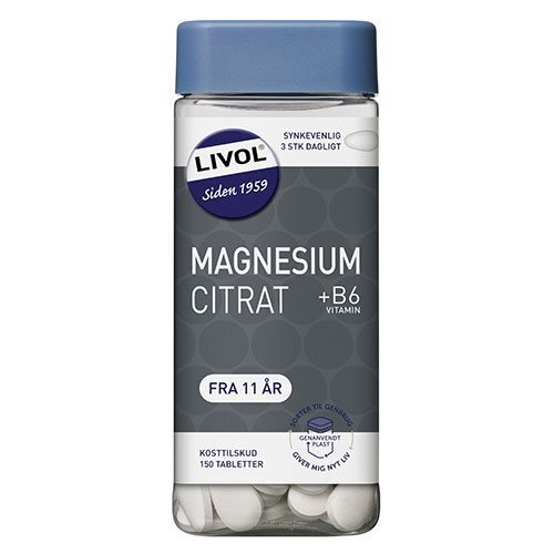 Livol Magnesium Citrat   150 Tabletter
