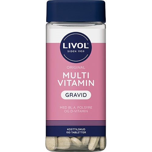 Livol Multivitamin Gravid   150 Tabletter