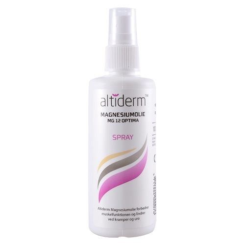 Magnesiumolie I Sprayflaske Mg 12 Optima 100 Ml