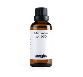 Allergica Mercurius Sol D30 Bull 50ml - Naturligt Velvære