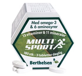 Berthelsen Multisport Bull 180 Tab – Kosttilskud til Sport