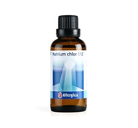 Allergica Natrium Chlor D12 Cellesalt 50ml - Naturlig Velvære