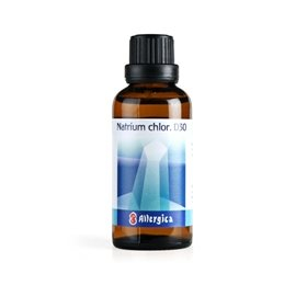 Allergica Natrium Chlor D30 Cellesalt 50ml - Sundhedsboost!