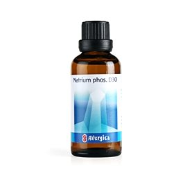 Allergica Natrium Phos D30 Cellesalt 50ml - Sundhedstilbud!