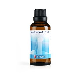 Allergica Natrium Sulf D30 Cellesalt 50ml - Naturlig Behandling