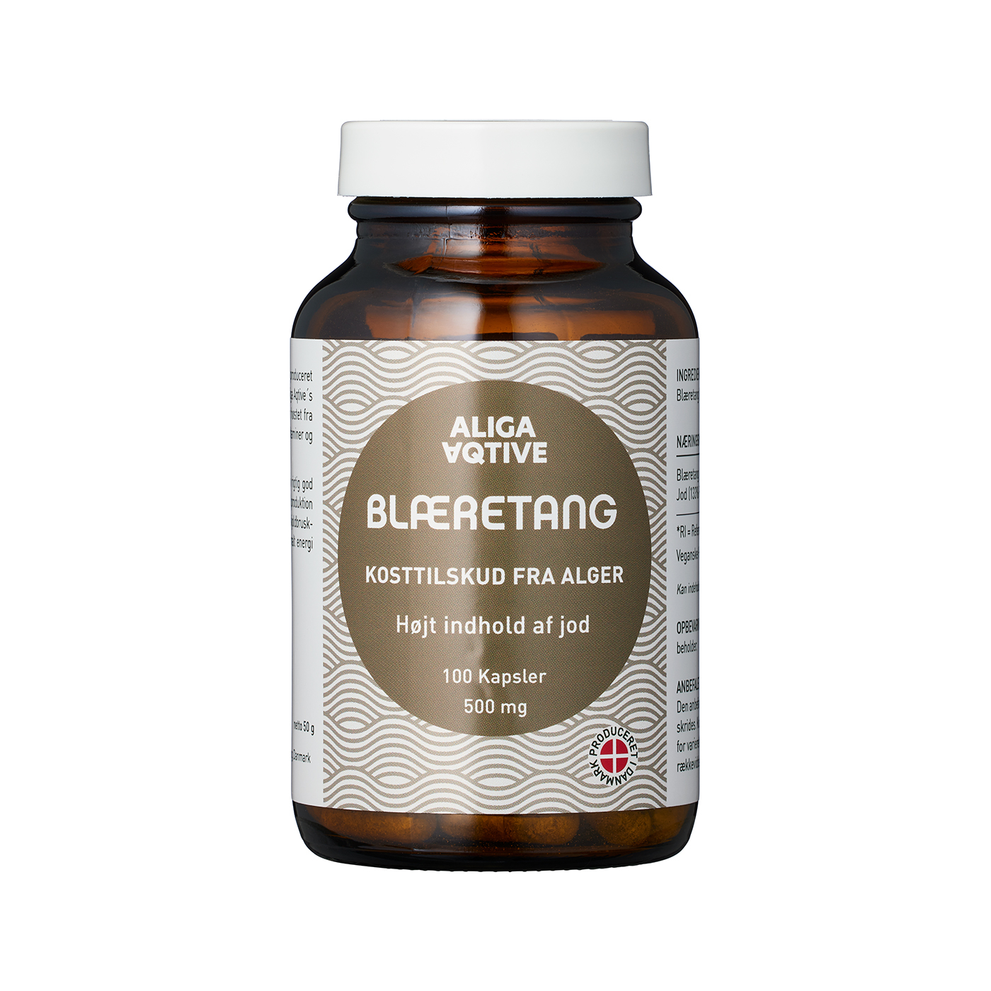 Aliga Aqtive Blæretang Kapsler 100 Kps - Sundhedstilbud!