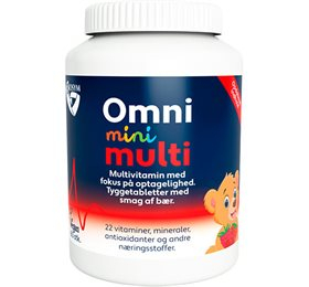 Biosym Omnimini Multi 60 Tabl – Børnevenlige Vitaminer