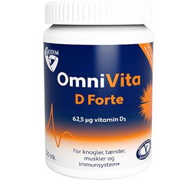 Biosym Omnivita D Forte 120 Kapsler - Styrk dit immunforsvar