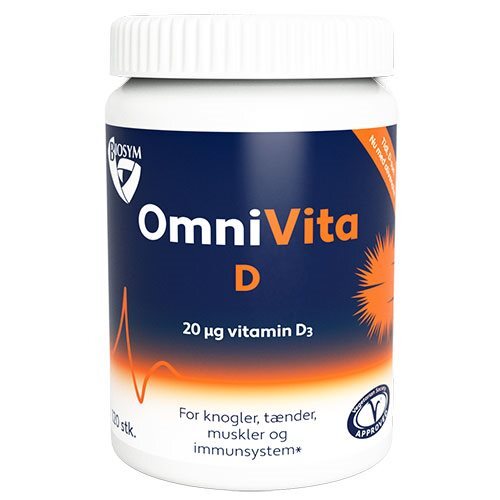 Omnivita D   120 Kapsler