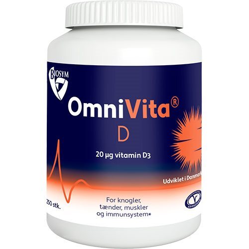 Omnivita D   250 Kapsler