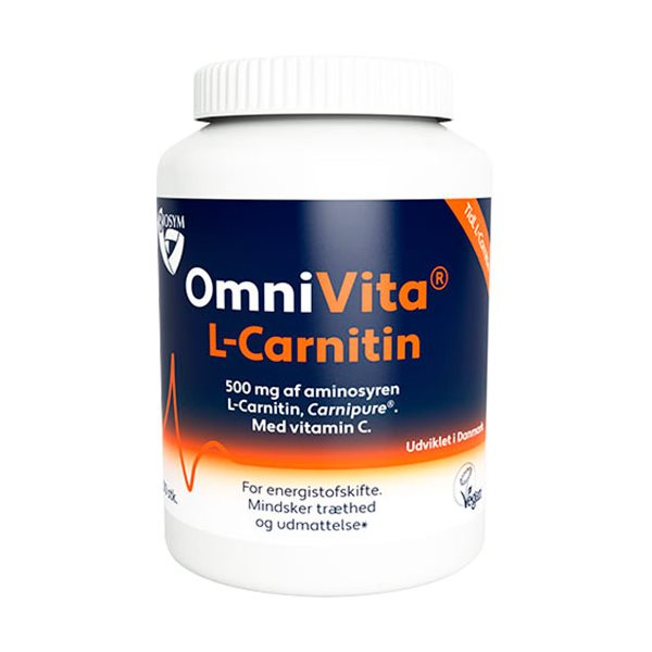 Biosym Omnivita L-Carnitin 100 Kapsler – Energi Boost!