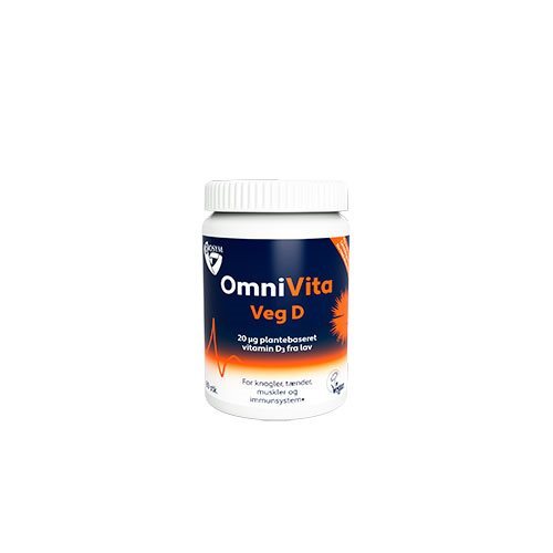 Omnivita Veg D   60 Kapsler