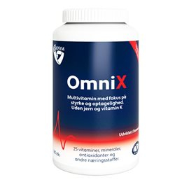 Biosym Omnix U Multivitamin uden Jern og K Vitamin 160 Tabl