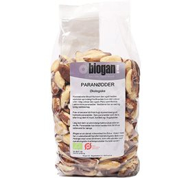 Økologiske Paranødder fra Biogan - Sund Snack 750g