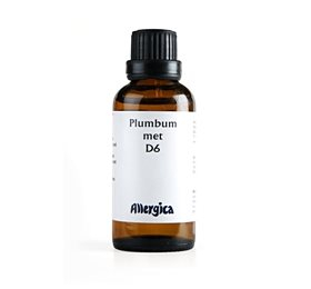 Allergica Plumbum Met D6 50 ml - Homøopatisk Medicin til Velvære