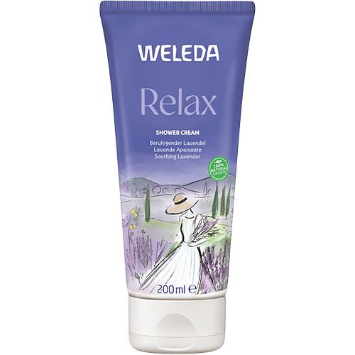 Weleda Relax Shower Cream Lavender   200 Ml