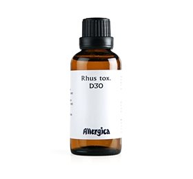 Allergica Rhus Tox D30 Bull 50ml - Homøopatisk Behandling